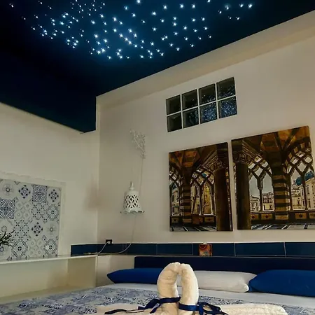 Cielo Stellato Letto Kingsize Xxl Cava De' Tirreni